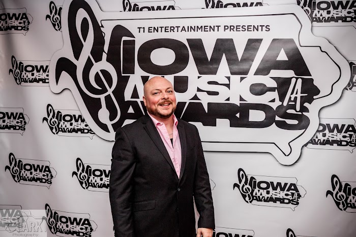 DJ Bryan Lee at the Iowa Music Awards