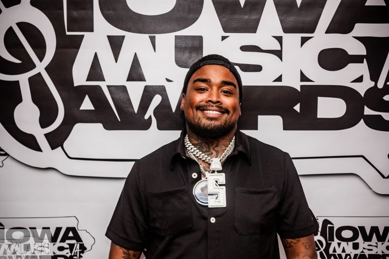 Dj Smiles at the Iowa Music Awards