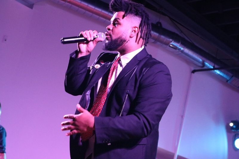 Riley Mobz at the Iowa Music Awards