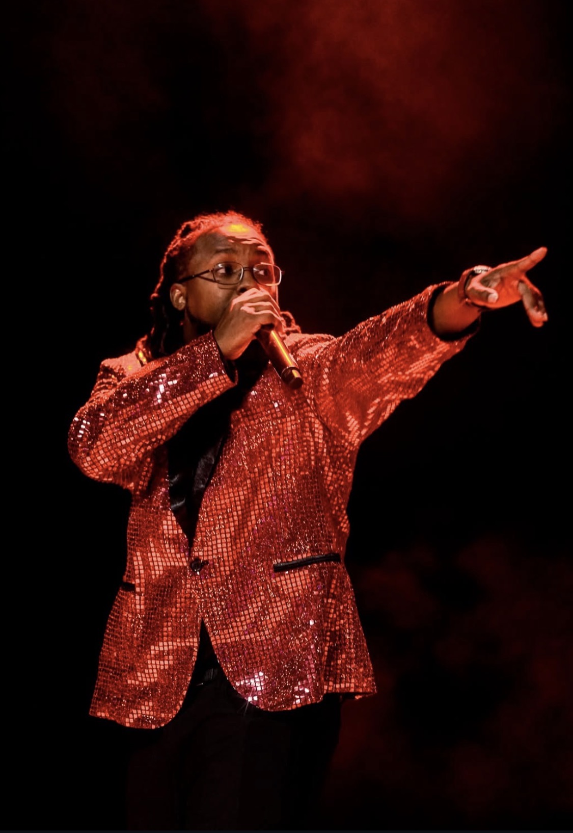 Antonio "Tone Da Boss" Chalmers at the Iowa Music Awards